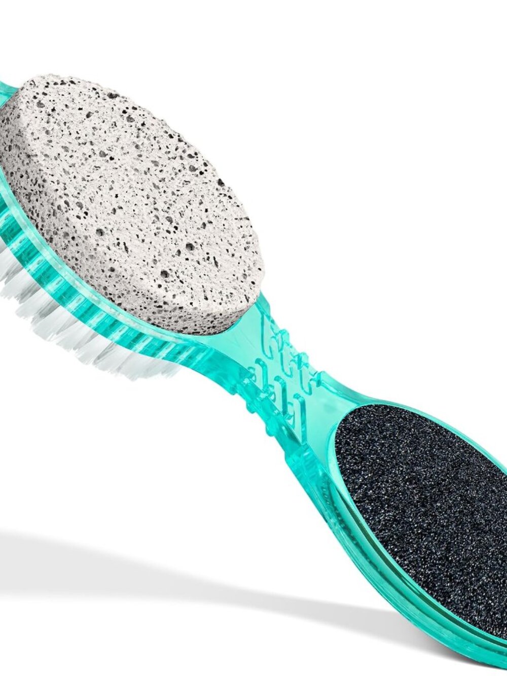 4 in 1 Pedicure Paddle Kit with Pumice Stone, Green 1 Pack